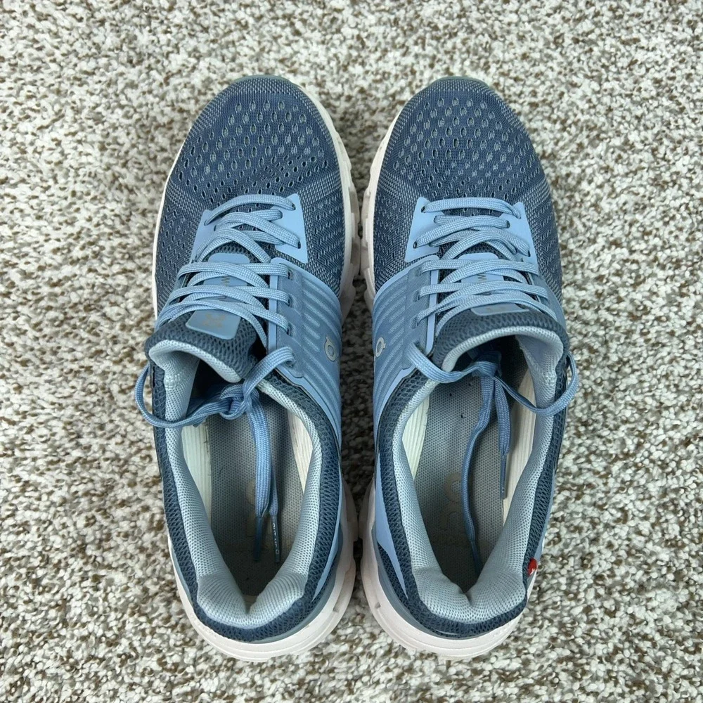 On Shoes Womens Size 8 Blue Cloudswift CloudTec Running Sneakers Comfort Walking
